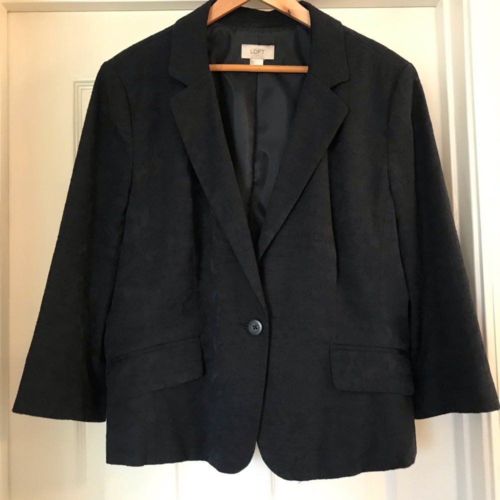Navy blue blazer